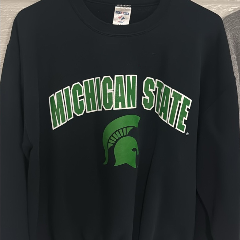 Michigan State Black Sweater